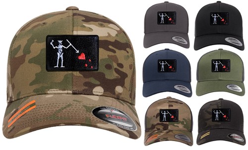 Blackbeard flag baseball - blackbeard,