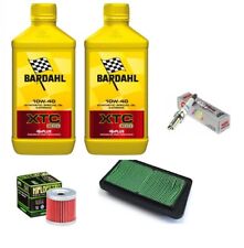 KIT TAGLIANDO SUZUKI BURGMAN 400 2018 2020 BARDAHL XTC 10W40 FILTRI CANDELA