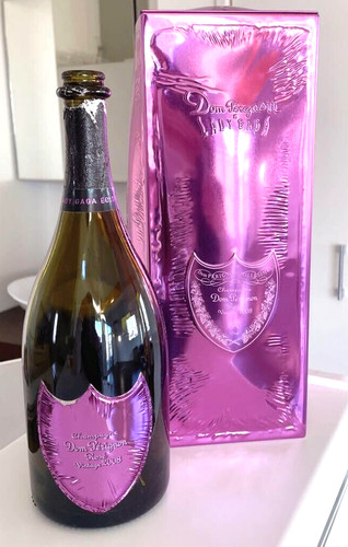 Bottiglia champagne vuota - bottiglia,