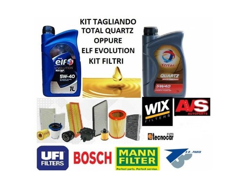 Kit tagliando olio 5w40 - kit,
