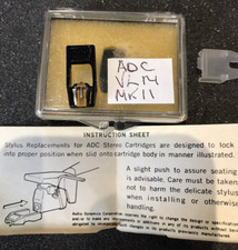 ADC VLM MkIII (nero) stilo diamantato ellittico ricambio originale originale