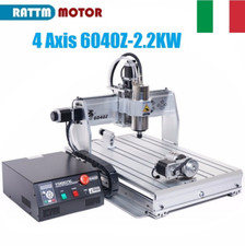 【EU】 6040 USB 4 Axis Mach3 2.2KW 2200W CNC Router Fresatrice per incisione 220V