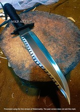 Coltello Bowie da caccia a