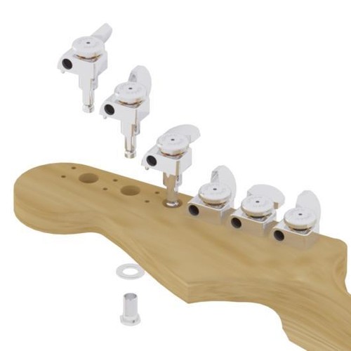 Hipshot guitar chrome - guitar, tuner