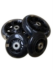 4 LUCI LED NERE LAMPEGGIANTI