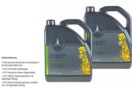 Mercedes olio motore 229 - mb, 229.51