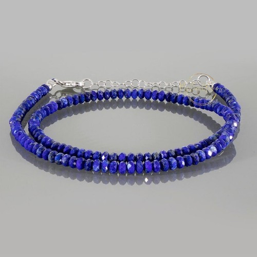 Collana perle pietre - 18",