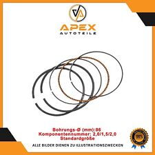 KIT ANELLI PISTONE FIAT FULLBACK PICKUP 2.4 DI-D 4x4 MOTORE DIESEL 4N15 6000608117