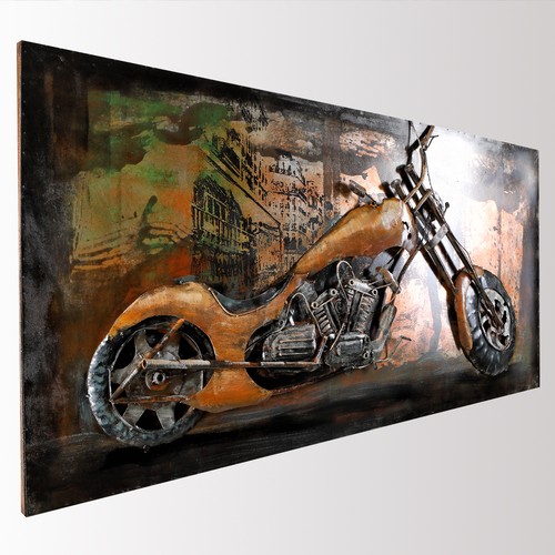 Wandbild bild metallbild - wandbild,