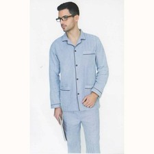 Pigiama uomo aperto flanella