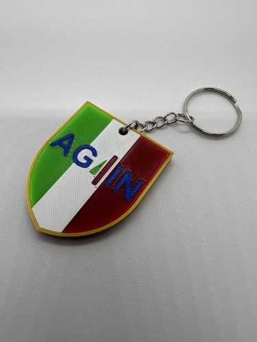 Portachiavi scudetto napoli - portachiavi,