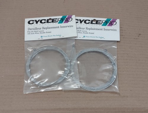 Coppia cavi deragliatore bici