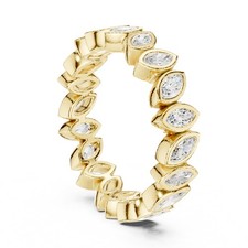 Anello eternità con diamanti