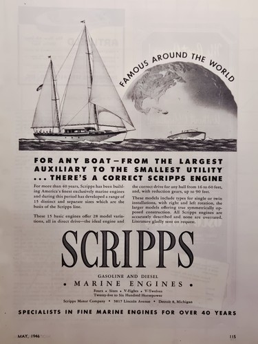 Pubblicità 1946 scripps - 1946,