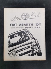 Fiat Abarth OT 850 & 1000 1965
