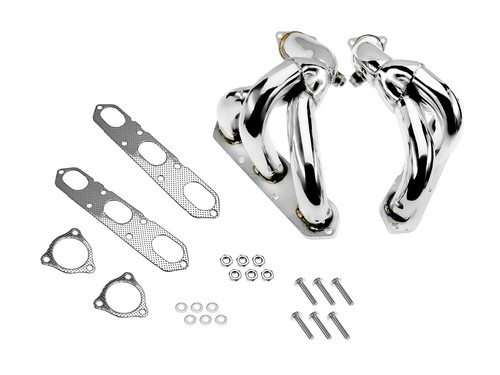 Testata collettore scarico - testata, di