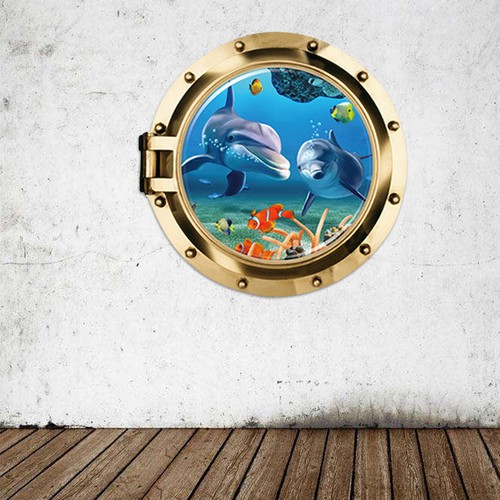 Adesivi decorativi sea world - decorativi,