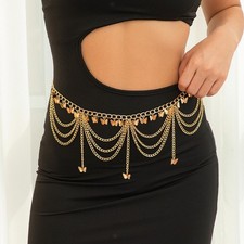 Cintura da donna con catena a