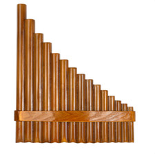 Flauto Padella Bambù 15 Tubi