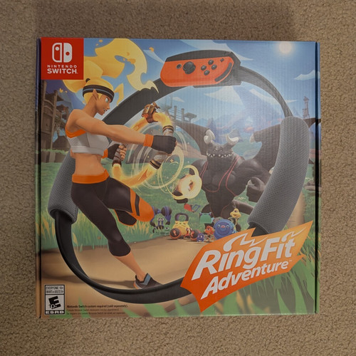 Nintendo ring fit adventure - fit,