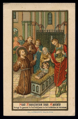 Antico santino cromo - cromo-holy, card