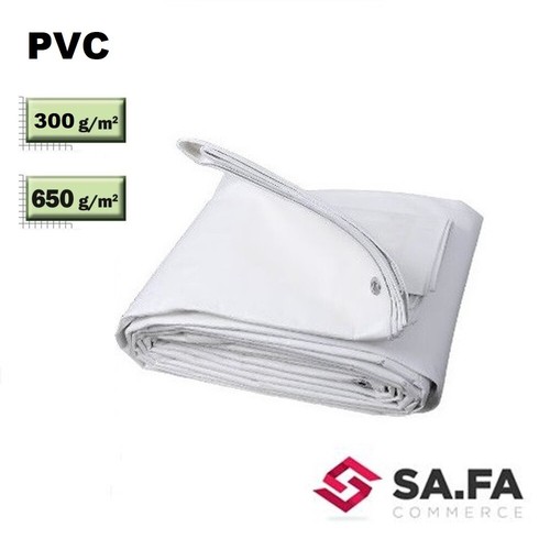 Telo telone pvc - telone, bianco