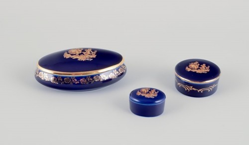 Limoges francia tre scatole - limoges,,