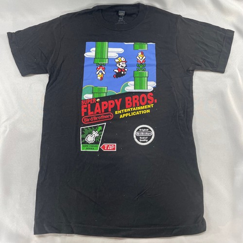 Maglietta nera super flappy - super,
