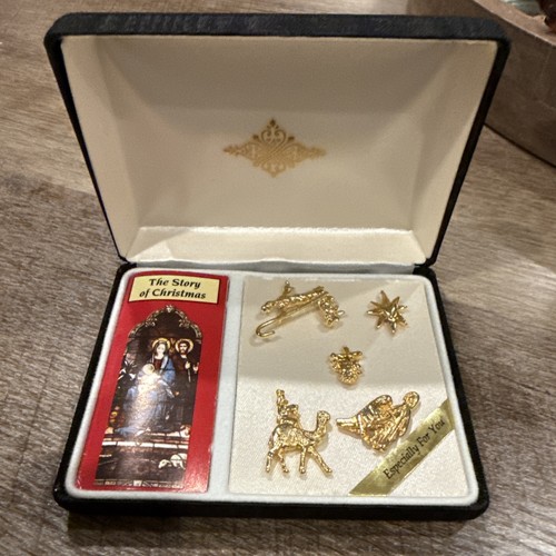 Vintage storia natale - di, natale'