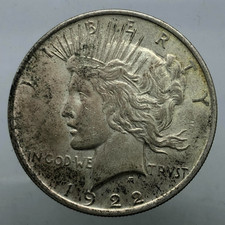 America  Stati Uniti 1 $ Dollaro PEACE Dollar 1922 mint Philadelphia    km 150
