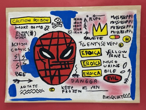 Jean michel basquiat disegno - jean-michel,