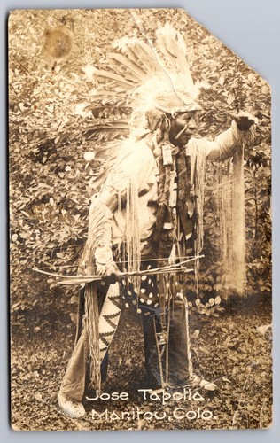 1920 rppc manitou - co, jose