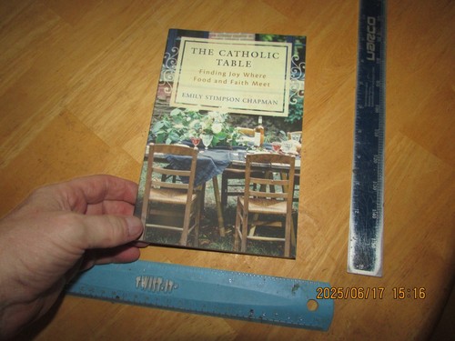 Catholic table finding joy - table,