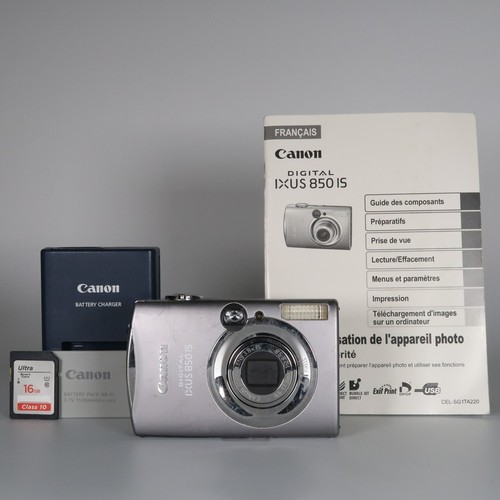 Canon digital ixus 850is - canon,