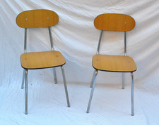 2 Sedie Vintage Formica Design