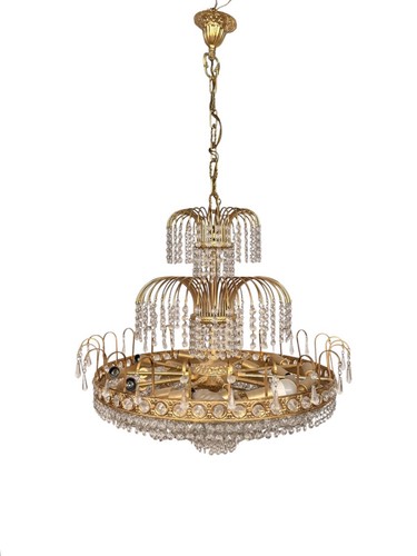 Lampadario luci ottone - luci,