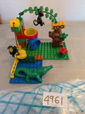 lego duplo 4961 fun zoo - set completo