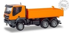 Herpa 309998 camion Iveco Trakker cassonato di colore arancione - 1:87 H0