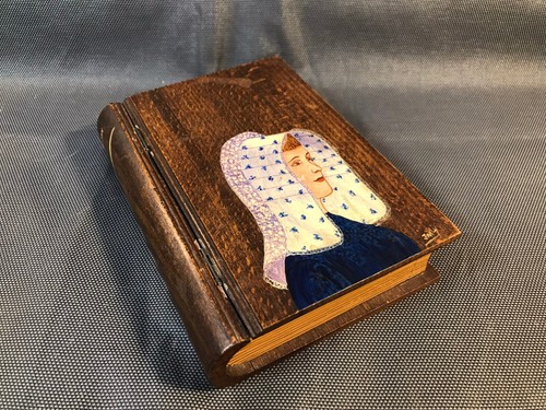 Antica scatola legno - antica,