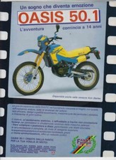 advertising Pubblicità FANTIC MOTOR OASIS 50.1 1987-MOTOITALIANE MOTOSPORT EPOCA