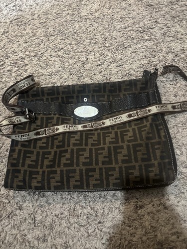 Borsa tracolla fendi zucca - a,