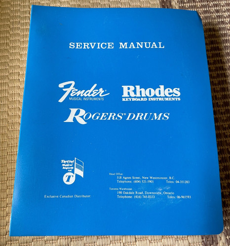 Vintage rhodes keyboards - rhodes,