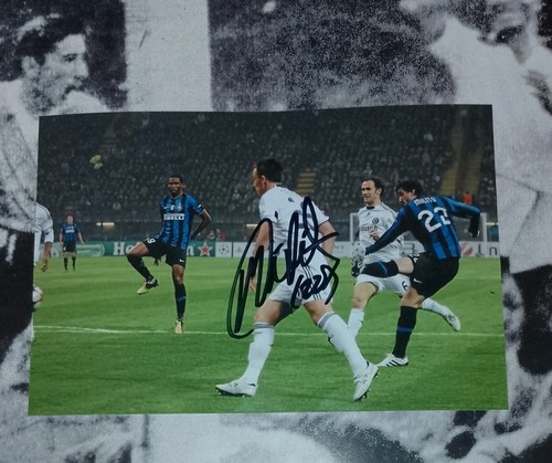 Autografo diego milito - autografo,