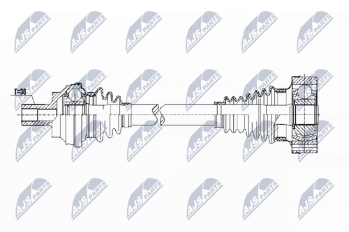 Albero motore nty npw - motore,