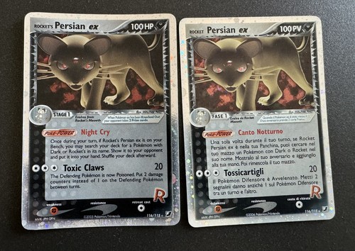 Pokémon rocket persian ex - persian,