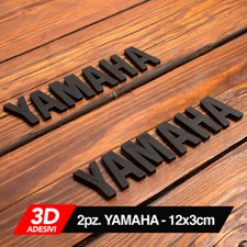 2 Adesivi YAMAHA 3D stemma