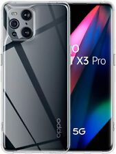 COVER CUSTODIA PER OPPO FIND X3 PRO TRASPARENTE TPU SLIM MORBIDA ULTRASLIM SOFT