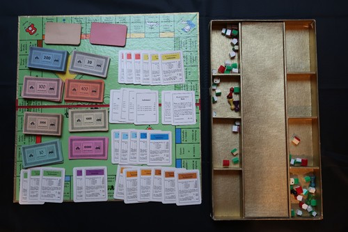 Vintage monopoly gold - vintage, +