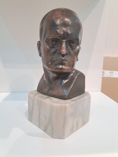 Busto mussolini bronzo - di, in