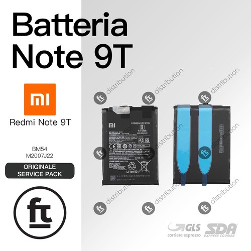 Xiaomi batteria redmi note - note, 9t